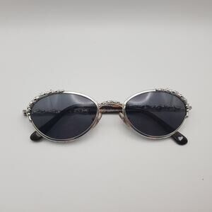 Brighton Shenandoah Handmade Sunglasses Silver Toned Elaborate Frames SG508-135
